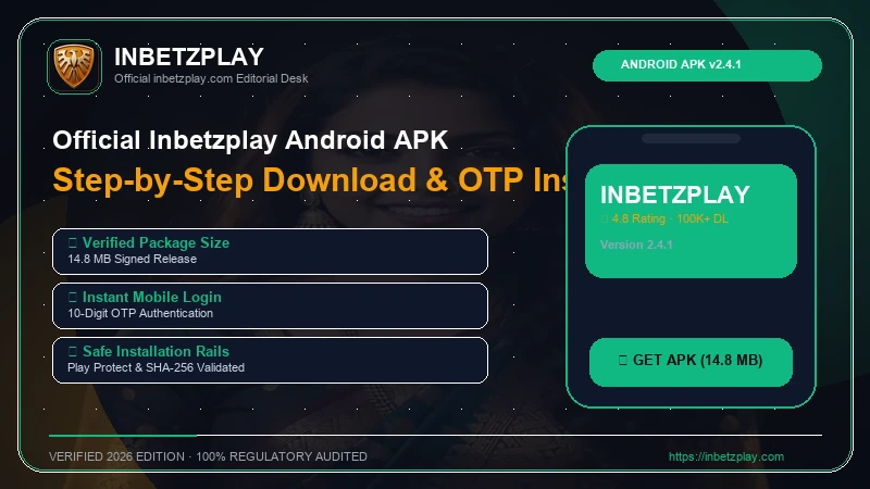 Inbetzplay Official Android APK v3.6.5 Download & Installation