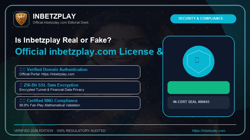 Inbetzplay (inbetzplay.com) Official Security & Compliance Seal Audit