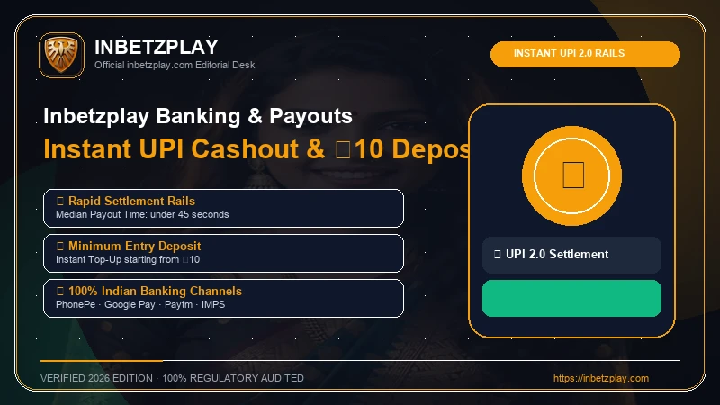 Inbetzplay Instant UPI Withdrawal & ₹10 INR Deposit Tutorial